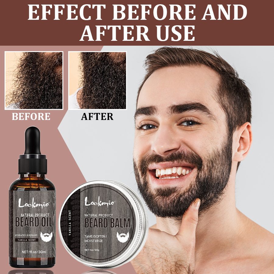 Men'S Grooming And Style - LOCKMIO 2pcs Natural Vanilla Scent Beard