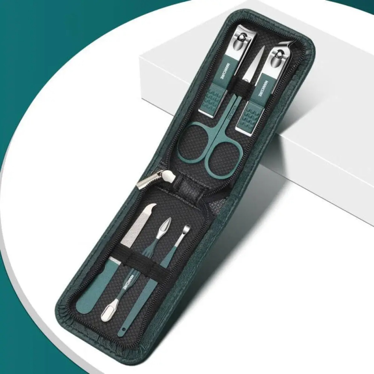 Men'S Grooming Products - 6Pcs Stainless Steel Nail Clipper Set
