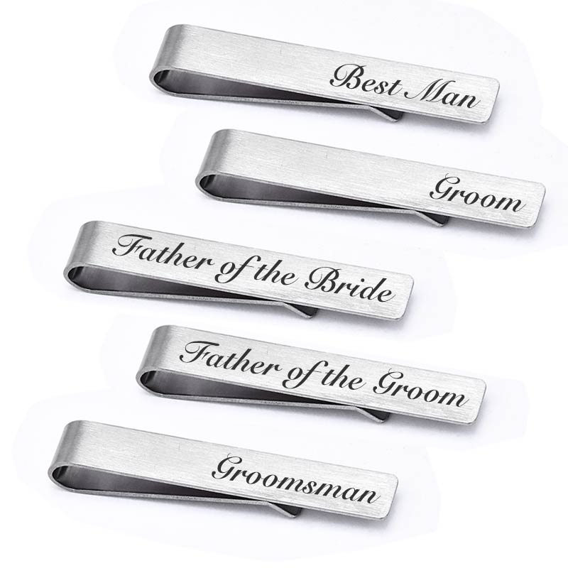 Men'S Grooming Products - 1 Piece Men's Tie Clip Stainless