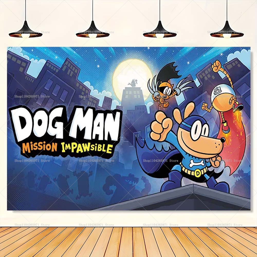 Hot Cartoon-Dogs&Man-Theme Bac - Men'S Grooming House incelemesi ve fiyatı
