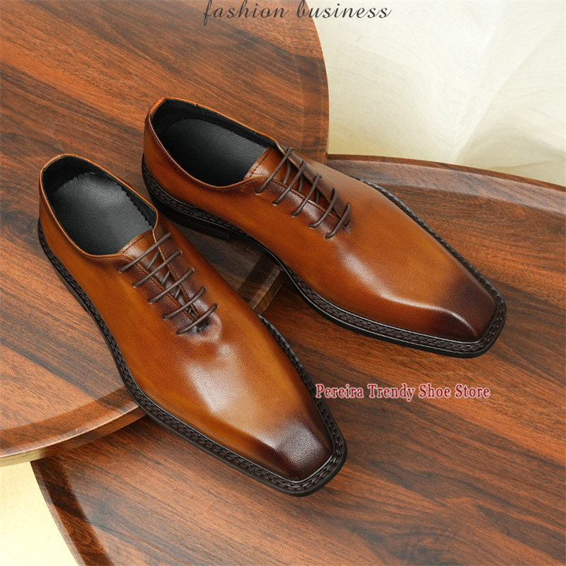 Men's Business Dress Shoes Squ - Men'S Grooming And Style incelemesi ve fiyatı
