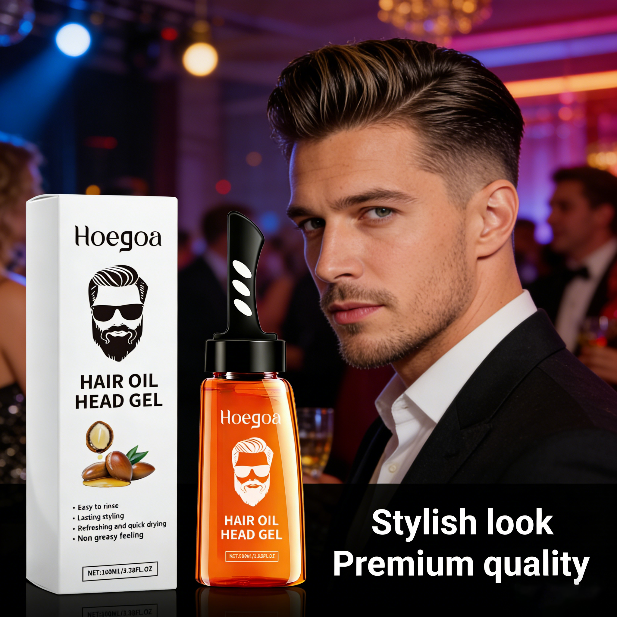 Hair Styling Wax Gel Volumizin - Men'S Grooming Gel incelemesi ve fiyatı