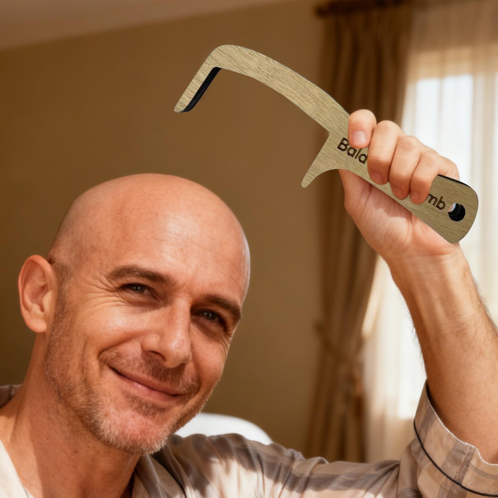 Bald Man Comb Funny Prank Groo - Men'S Grooming Tool incelemesi ve fiyatı