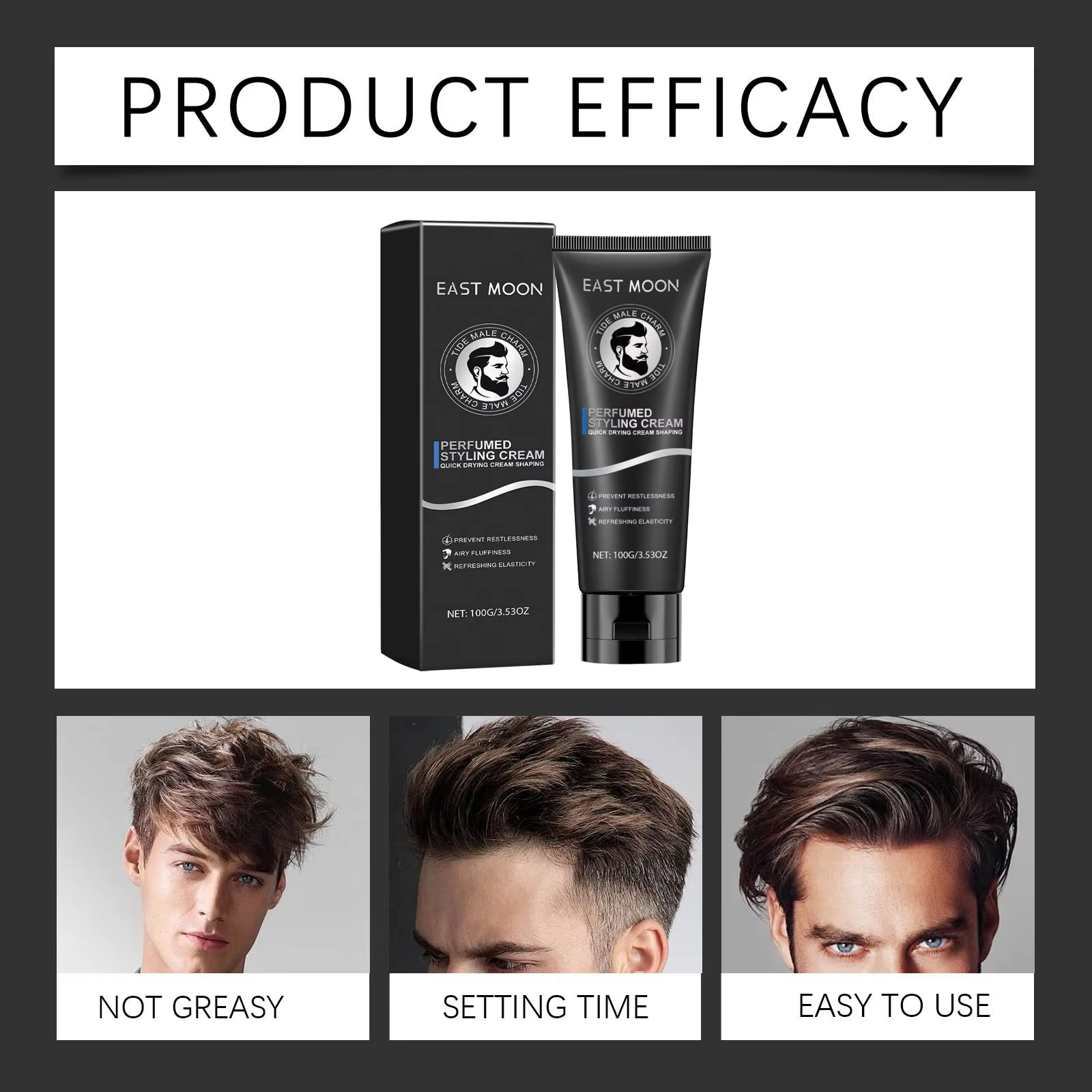 Men Hair Styling Cream Long-La - Men'S Grooming Gel incelemesi ve fiyatı