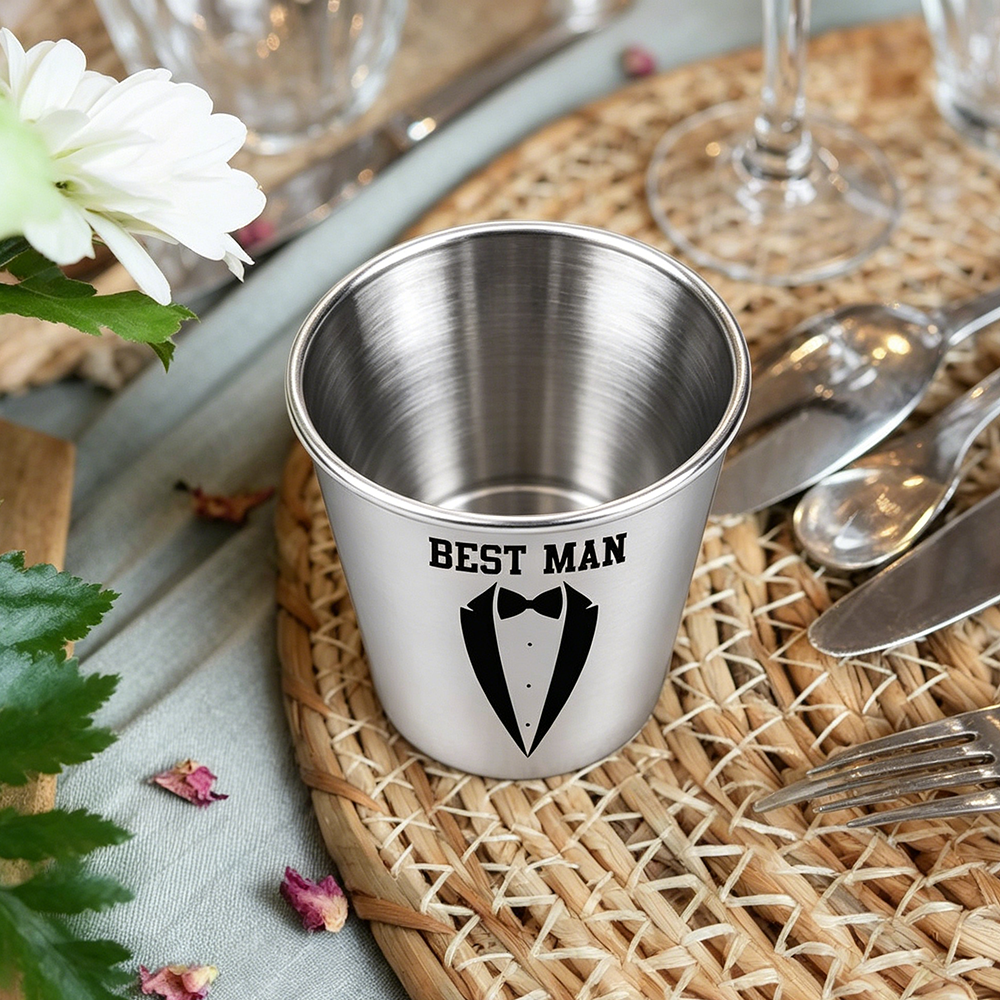 Custom Groomsman Shot Glass Se - Men'S Grooming House incelemesi ve fiyatı