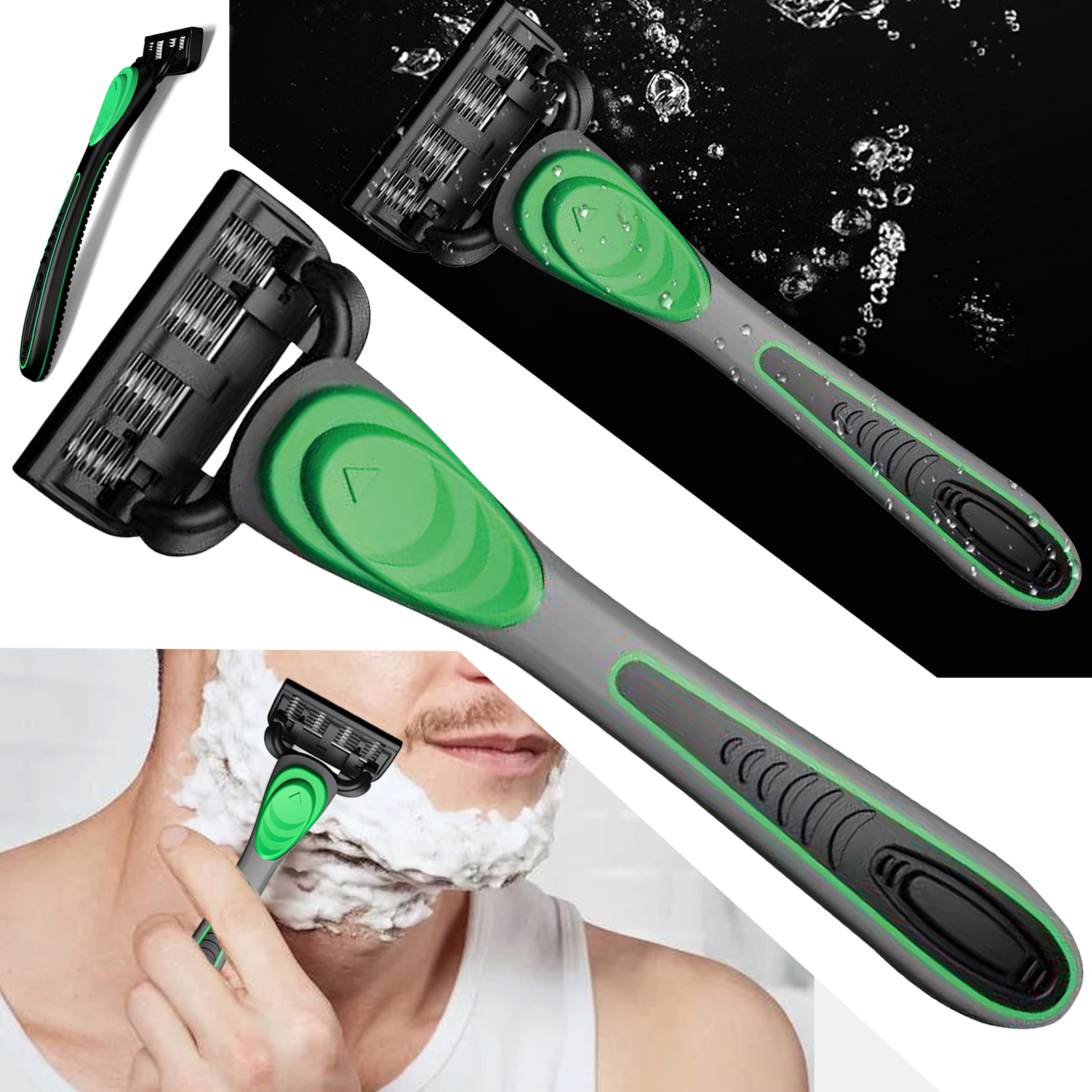 Men's 7-Layer Manual Razor Sha - Men'S Grooming Gel incelemesi ve fiyatı