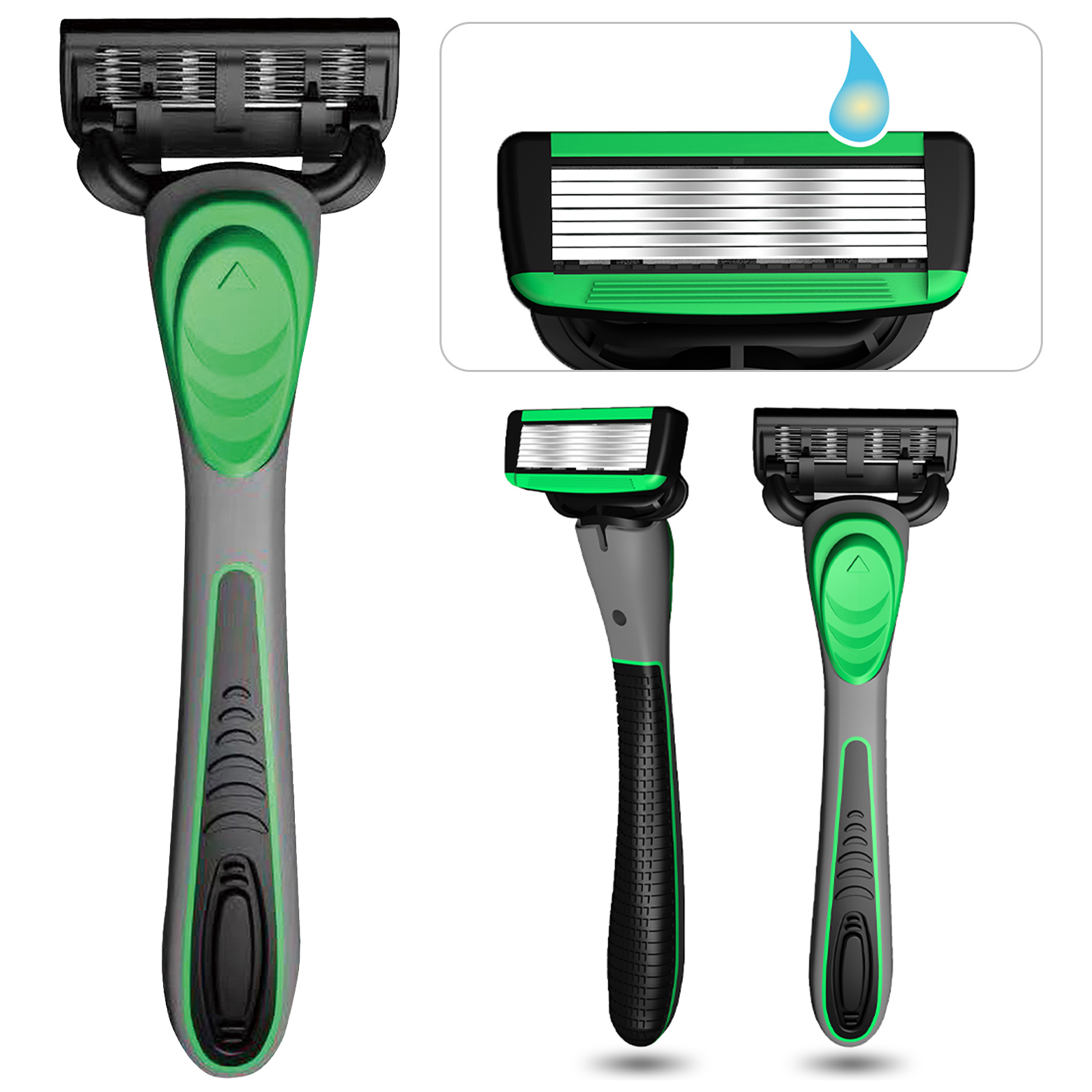 Men's 7-Layer Manual Razor Sha - Men'S Grooming Gel incelemesi ve fiyatı