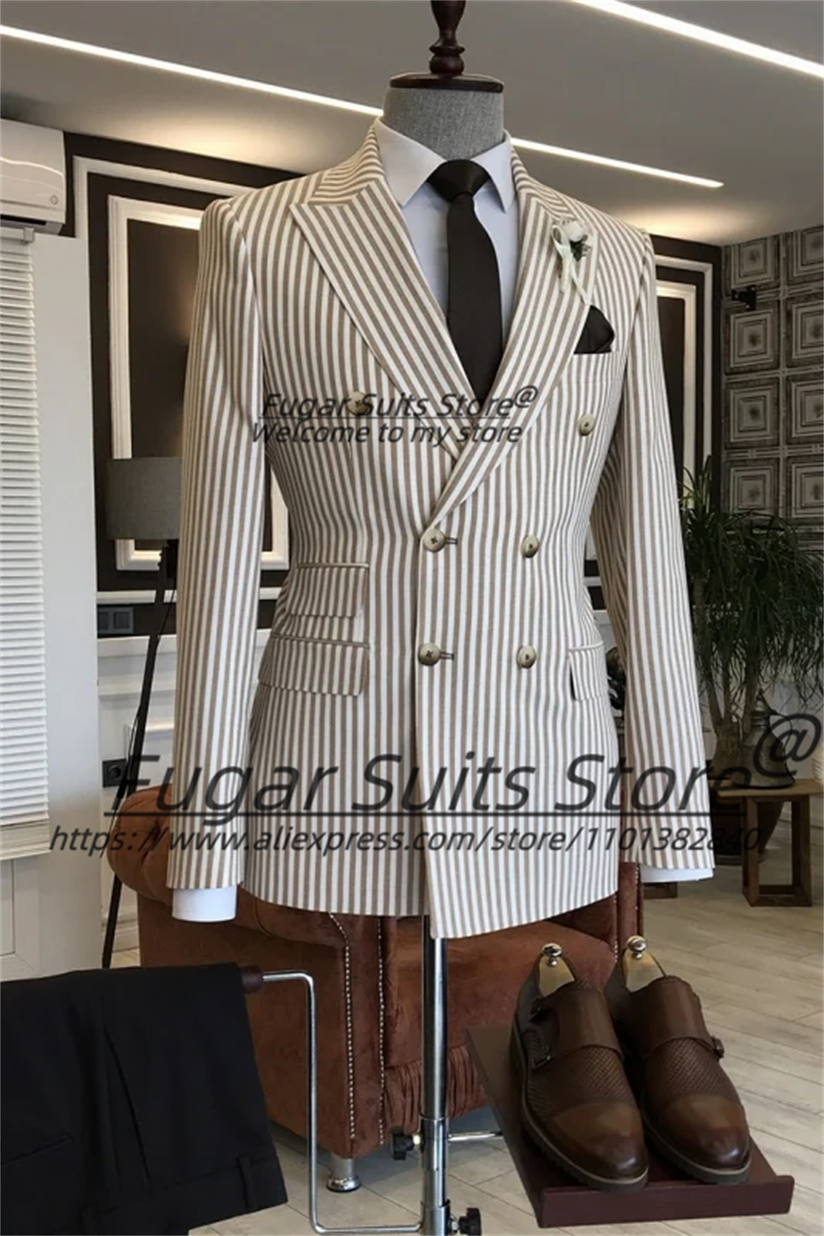 French style Business Stripe M - Men'S Grooming And Style incelemesi ve fiyatı