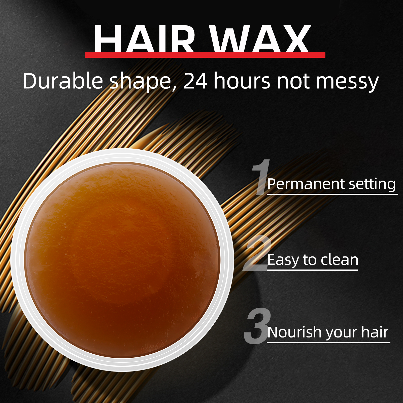 Professional Men Hair Wax Past - Men'S Grooming Gel incelemesi ve fiyatı