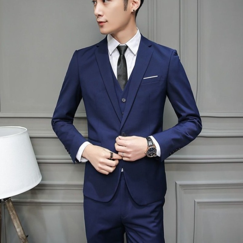 Men Suit 3 Piece Set Slim Fit  - Men'S Grooming And Style incelemesi ve fiyatı