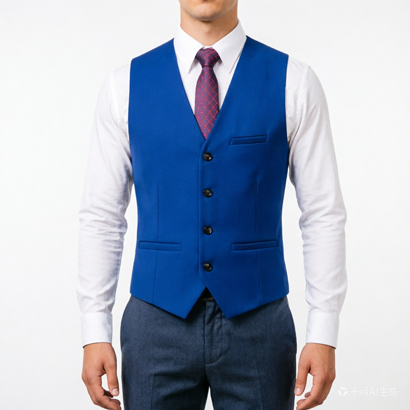 Pure Color Formal Suit Vest Bl - Men'S Grooming And Style incelemesi ve fiyatı