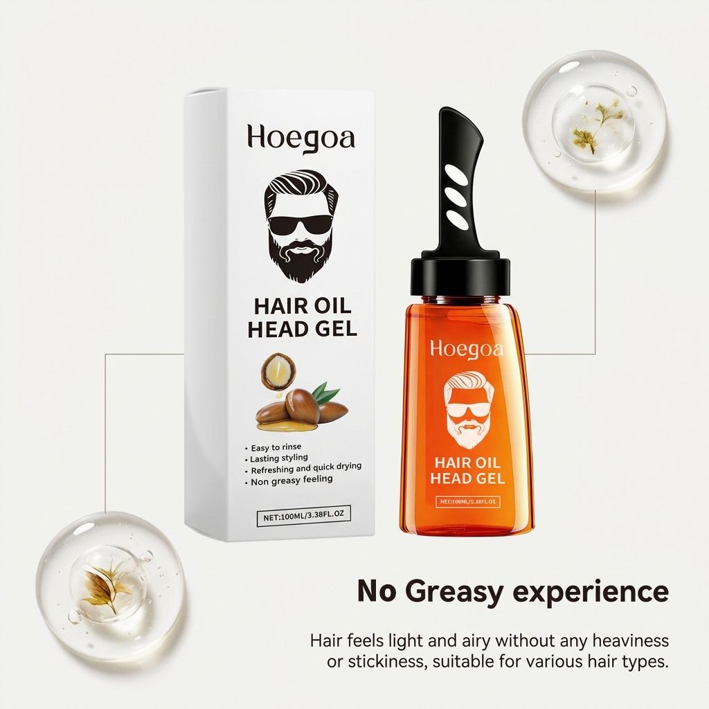 Hoegoa Hair Oil Head Gel for M - Men'S Grooming Gel incelemesi ve fiyatı
