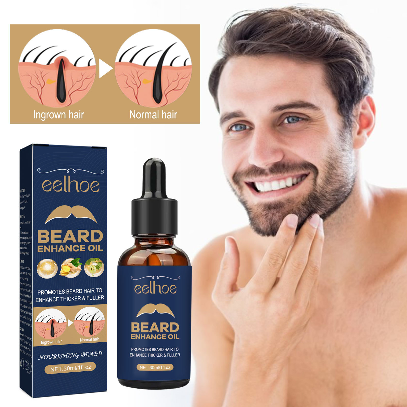 Beard Growth Oil for Men Hair  - Men'S Grooming Products incelemesi ve fiyatı