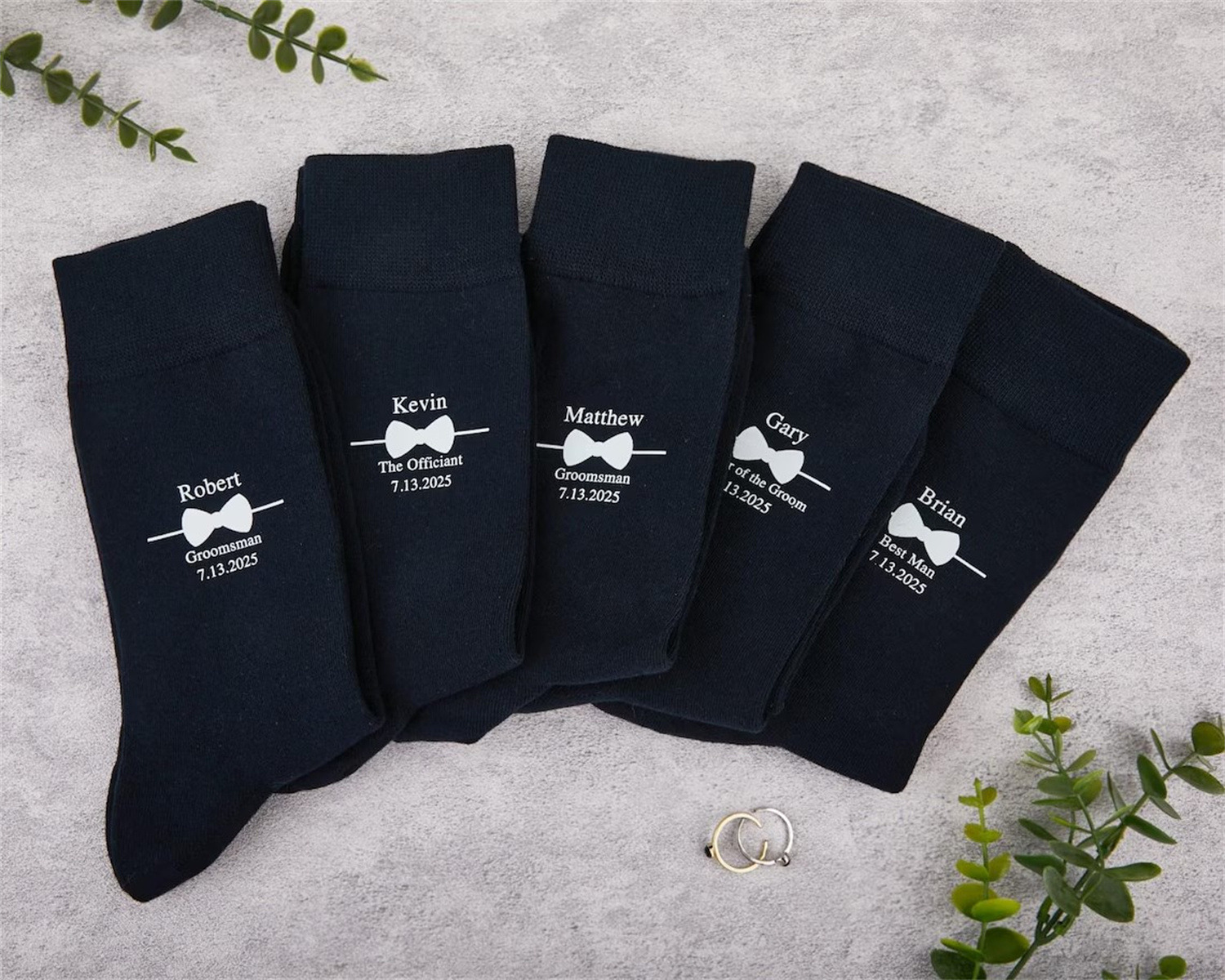 Groomsmen Socks for Wedding, D - Men'S Grooming House incelemesi ve fiyatı