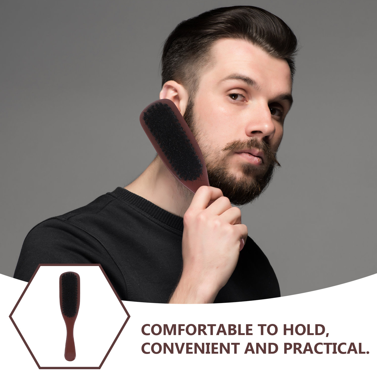 Mens Hair Brush Detangling Bea - Men'S Grooming And Style incelemesi ve fiyatı