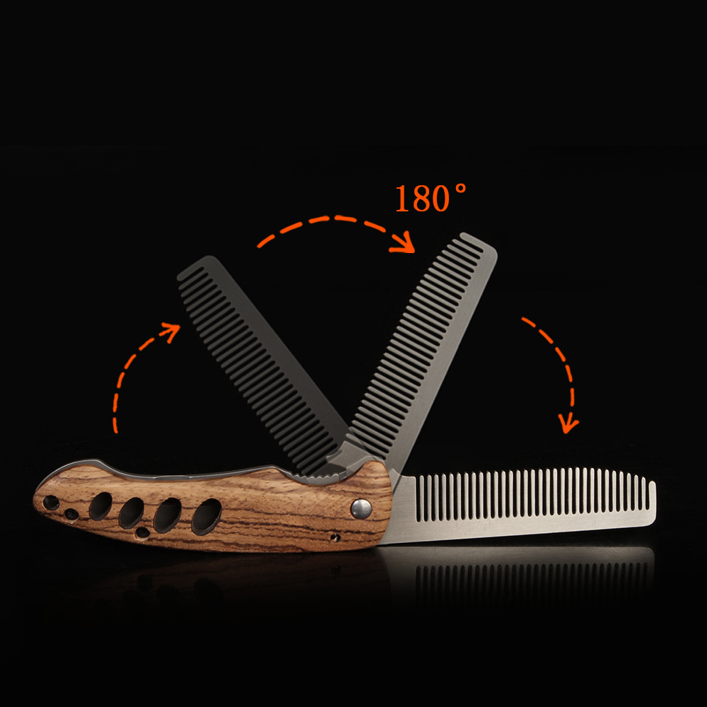 Solid Wood & Metal Folding Bea - Men'S Grooming Products incelemesi ve fiyatı