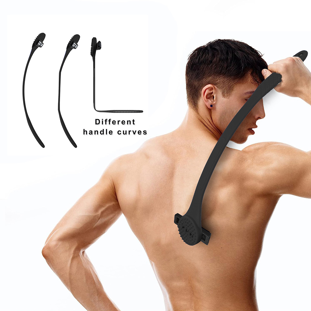 Men's 2-in-1 Silicone Back Sha - Men'S Grooming Gel incelemesi ve fiyatı