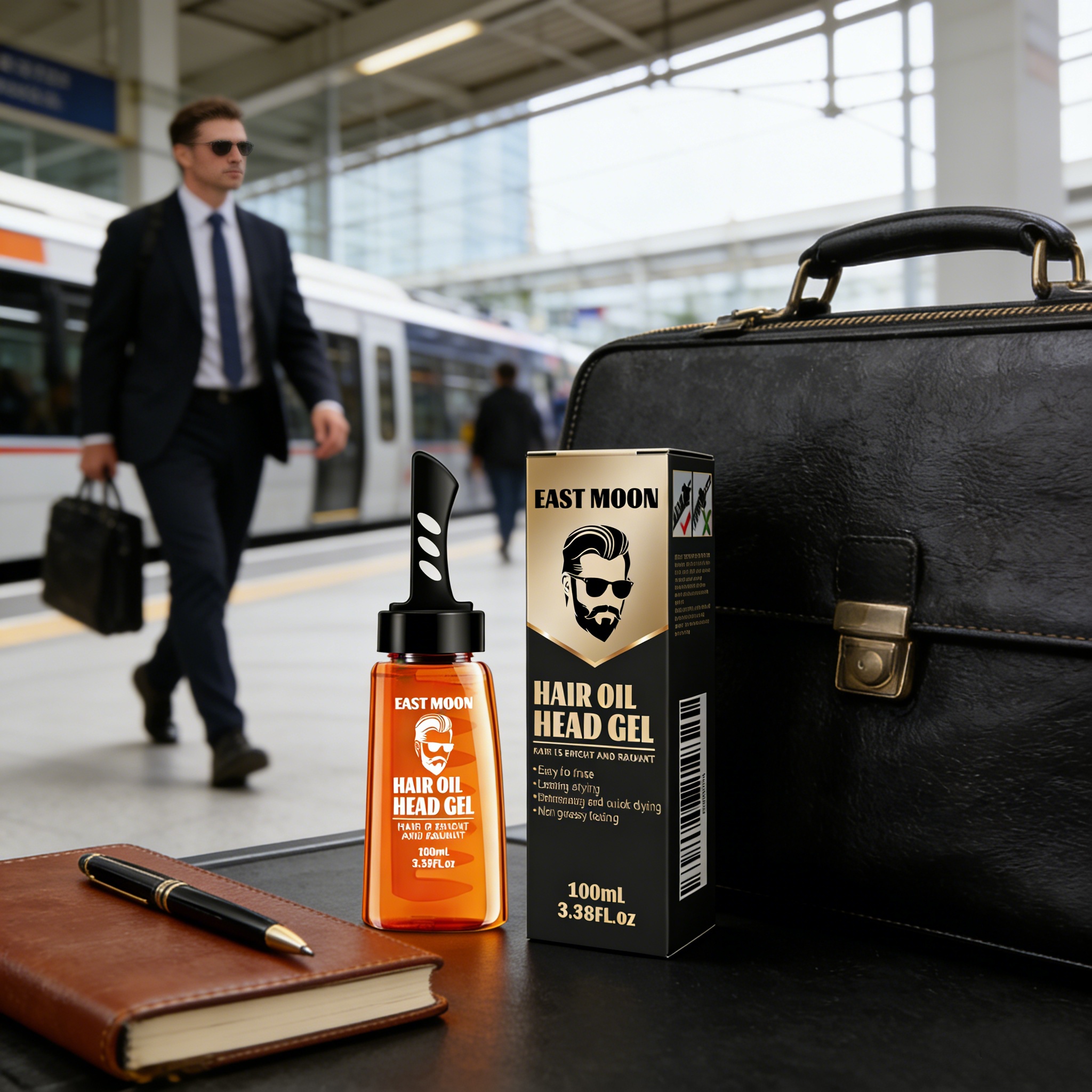 2 in 1 Hair Wax Gel With Wide  - Men'S Grooming Gel incelemesi ve fiyatı