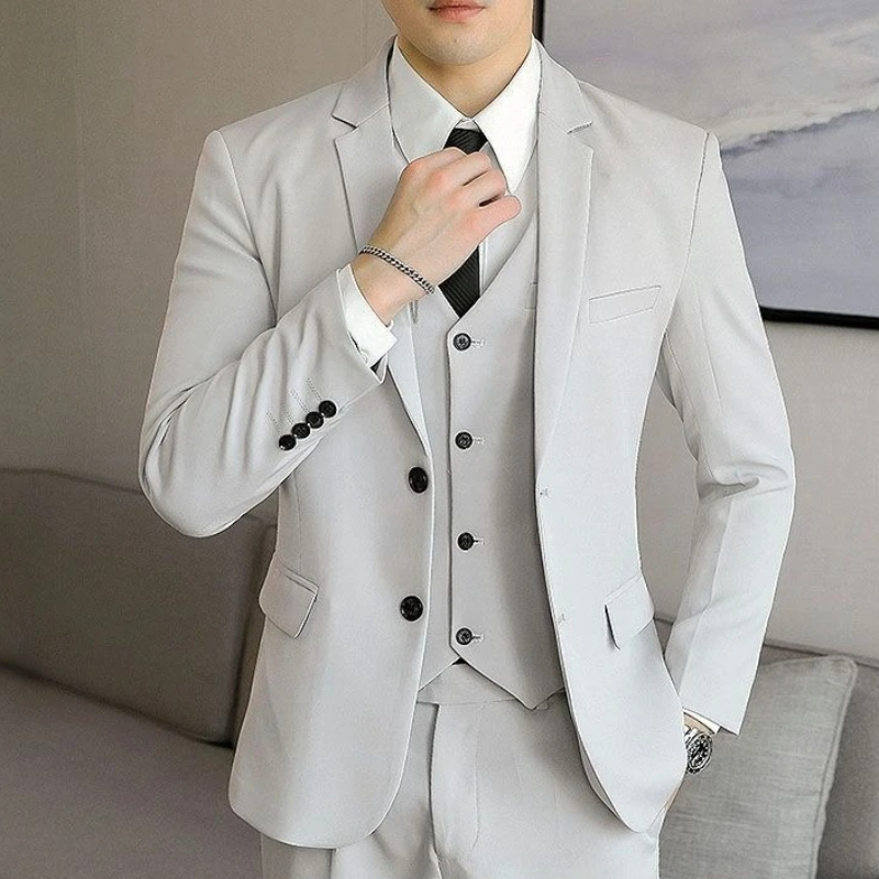 Slim Fit Korean Style Men Blaz - Men'S Grooming And Style incelemesi ve fiyatı