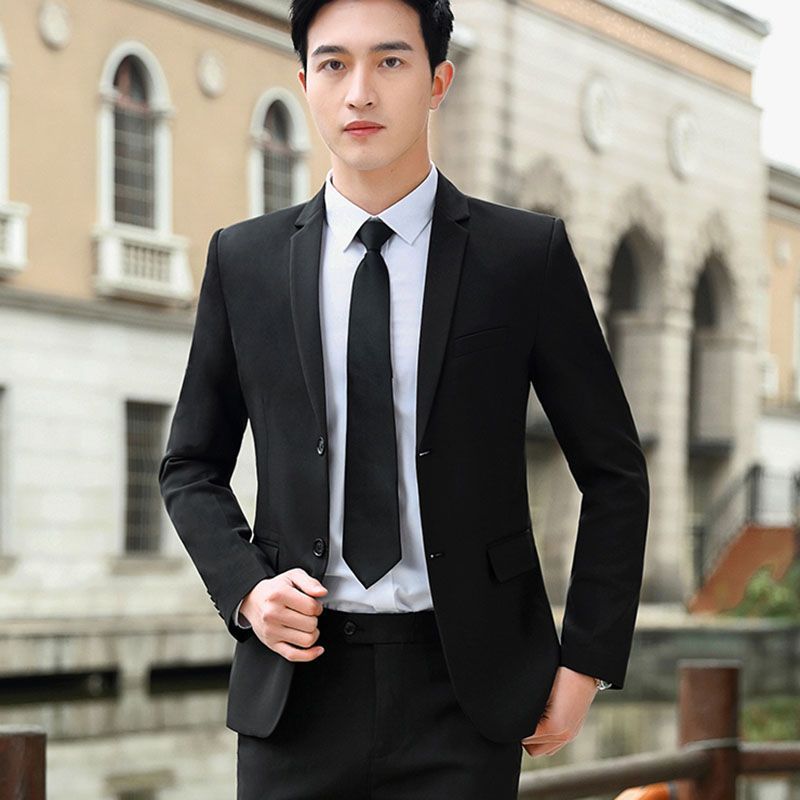 Slim Fit Korean Style Men Blaz - Men'S Grooming And Style incelemesi ve fiyatı