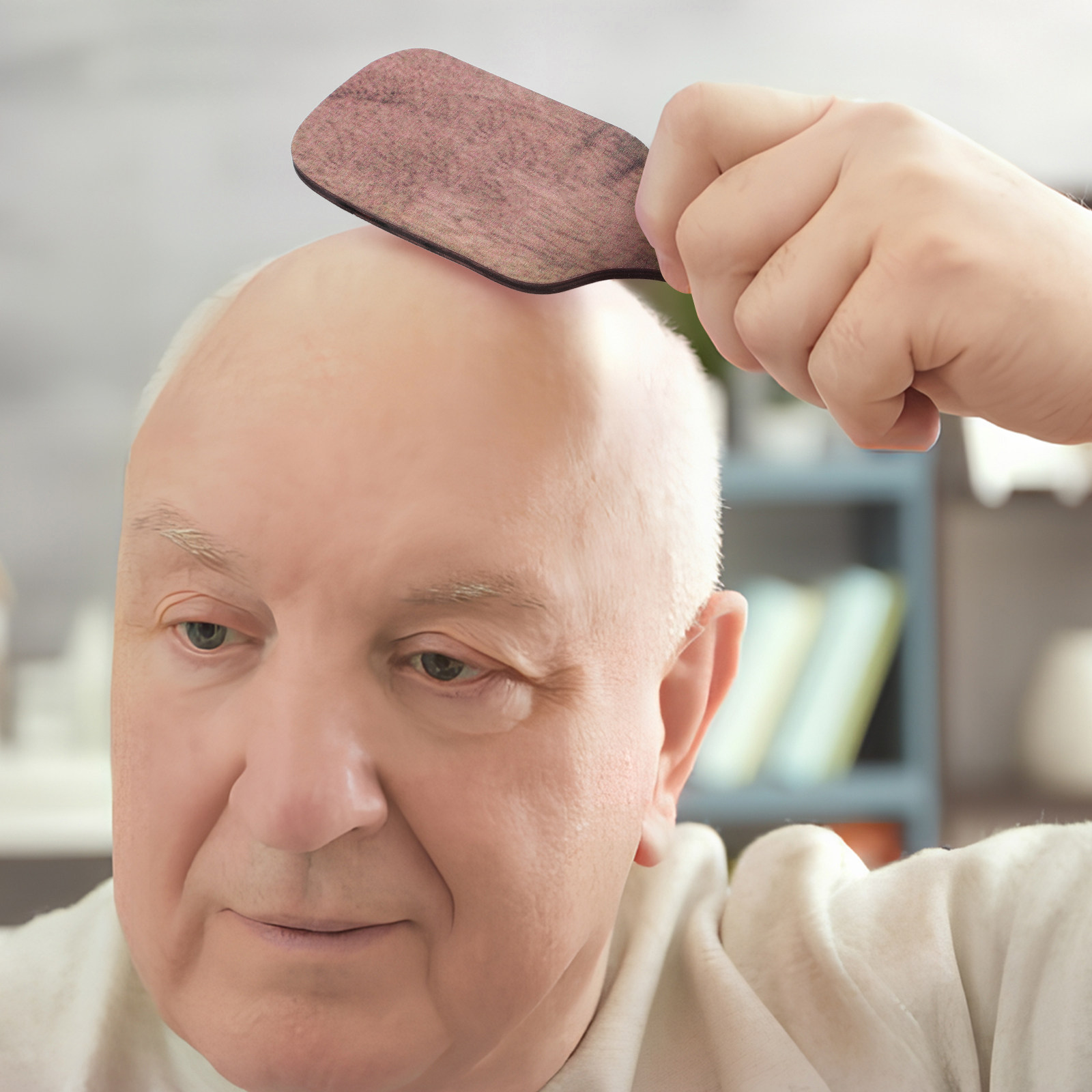 1Set Bald Man Hairbrush and Co - Men'S Grooming Tool incelemesi ve fiyatı