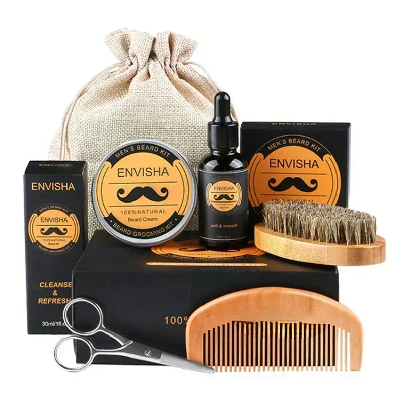 6pcs/set Men Beard Barba Groom - Men'S Grooming And Style incelemesi ve fiyatı