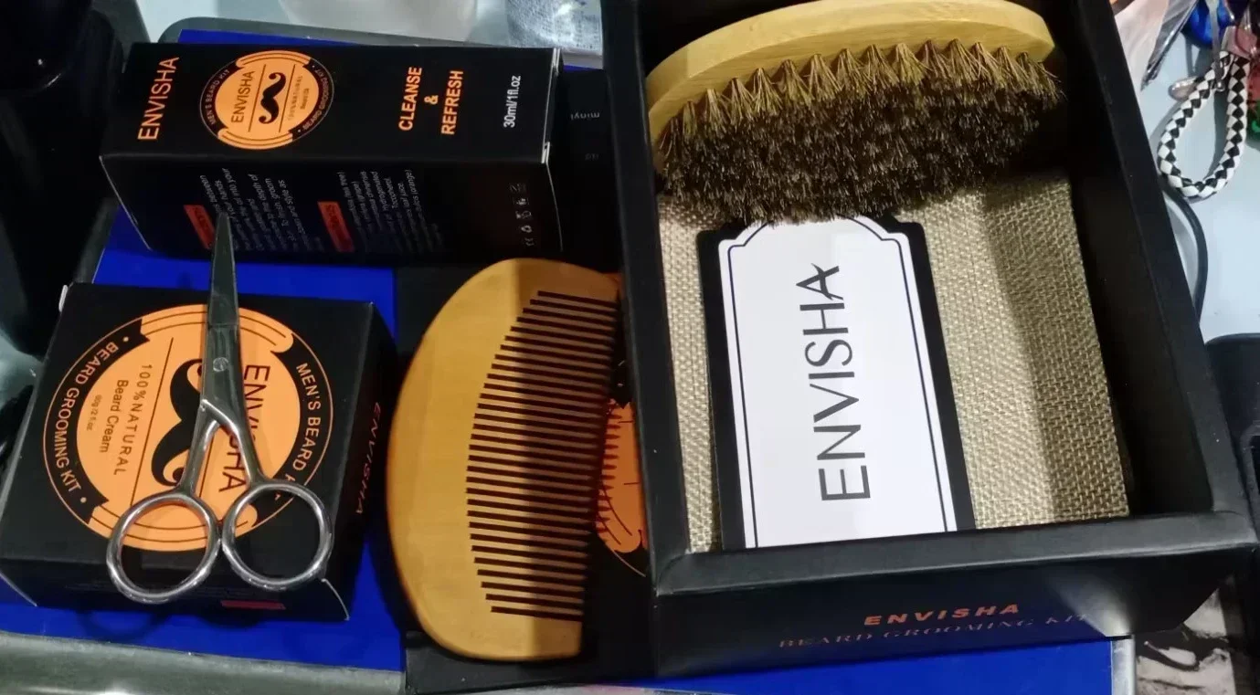6pcs/set Men Beard Barba Groom - Men'S Grooming And Style incelemesi ve fiyatı