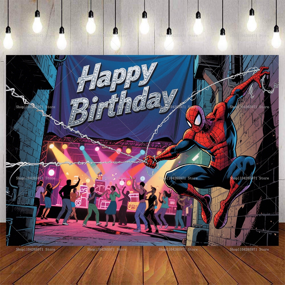 Cool Spider-Man Birthday Backd - Men'S Grooming House incelemesi ve fiyatı