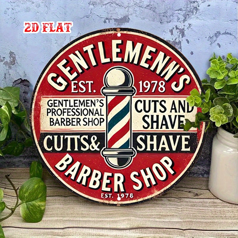 Classic Barbershop 2D Flat Rou - Men'S Grooming Barbershop incelemesi ve fiyatı