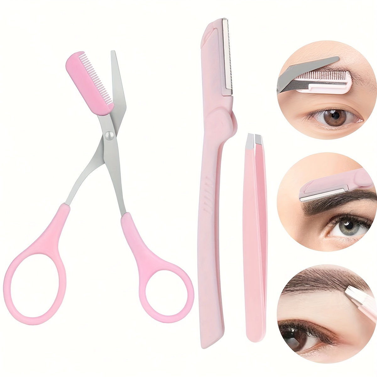 3pcs Set Eyebrow Kit For Women - Men'S Grooming Products incelemesi ve fiyatı